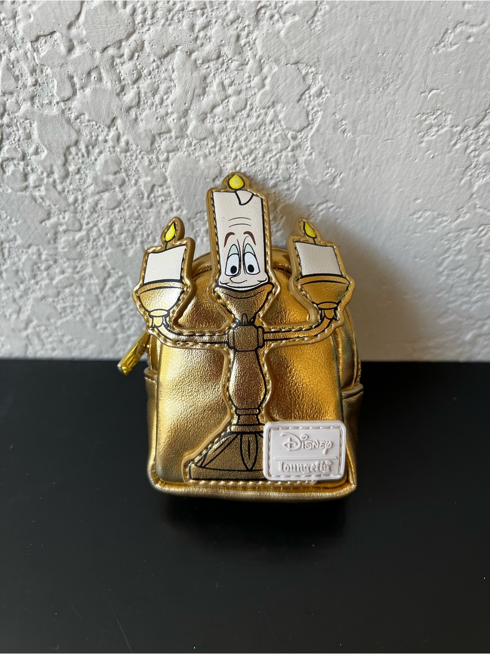Loungefly Disney Princess Sidekicks Cosplay Micro Mini Bag Charm - Lumiere NEW